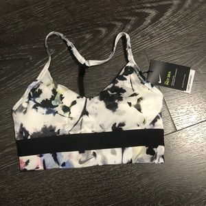NWT SMALL - Nike Indie Bra - white